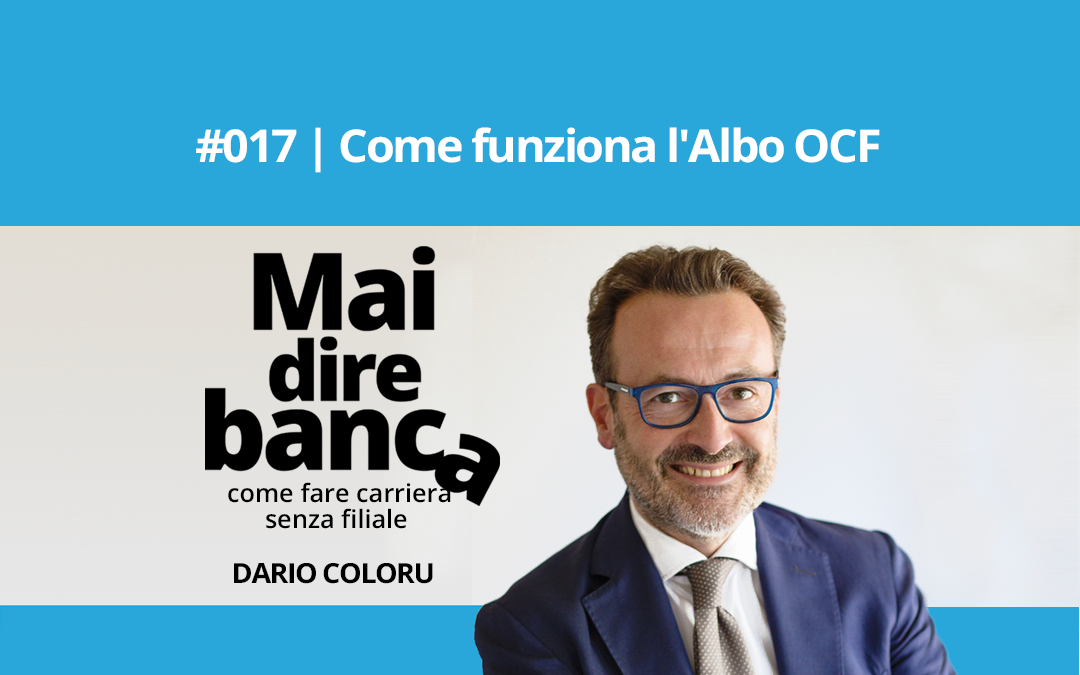 Come funziona l’Albo OCF